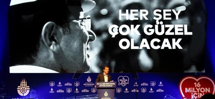 İmamoğlu:“2029 hedefimiz 622 kilometre raylı sistem”