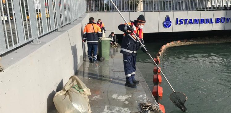 İBB, Kurbağalıdere’deki kirliliği temizledi