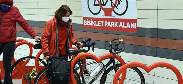 Çevreci İstanbul Metrosu’na “Bisiklet Parkları”