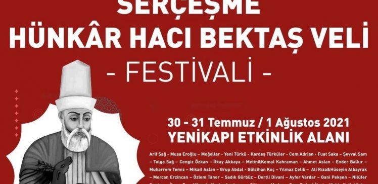 “Serçeşme Hünkar Hacı Bektaş Veli Festivali” Başlıyor