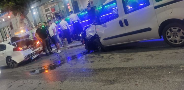 Beykoz’da trafik kazası