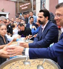 Alevi Vatandaşların Aşure Lokmasına Ortak Oldu